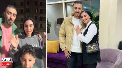 للمرة الثالثة.. أم خالد تُعلن عودتها لزوجها محمد (فيديو) أم خالد وزوجها وأبنها