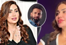 سارة البحراني والمخرج عصام الشمري