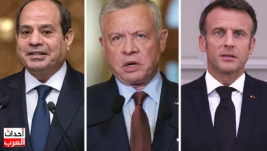 قمة القاهرة الثلاثية: السيسي وعبد الله الثاني وماكرون يدعون لوقف الحرب في غزة واستئناف المسار السياسي قمة القاهرة الثلاثية: السيسي وعبد الله الثاني وماكرون يدعون لوقف الحرب في غزة واستئناف المسار السياسي