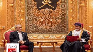 السلطان هيثم يجتمع و رئيس ايران في عمان اليوم السلطان هيثم يجتمع برئيس ايران في عمان اليوم