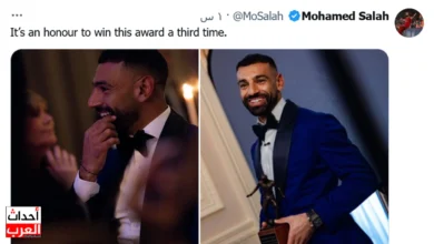 محمد صلاح يحصد جائزة رابطة الكتاب الإنجليز للمرة الثالثة ويتطلع للكرة الذهبية محمد صلاح يحصد جائزة رابطة الكتاب الإنجليز للمرة الثالثة ويتطلع للكرة الذهبية