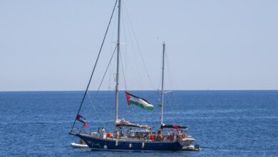 منع وصول سفينة المساعدات لغزة من قبل الجيش الصهيوني! Madeleine Ship