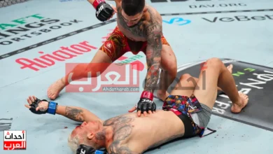 ضربة قاضية تحسم القمة.. إيليا توبوريا يُسقط أوليفيرا ويتوج بلقب الوزن الخفيف في UFC 317 تشارلز أوليفيرا ضد إيليا توبوريا