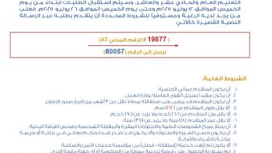 مؤسسة خدمات الأمن والسلامة تعلن عن توفر وظائف "فرد أمن" لحملة شهادة دبلوم التعليم العام والصف الحادي عشر مؤسسة خدمات الأمن والسلامة تعلن عن توفر وظائف "فرد أمن" لحملة شهادة دبلوم التعليم العام والصف الحادي عشر