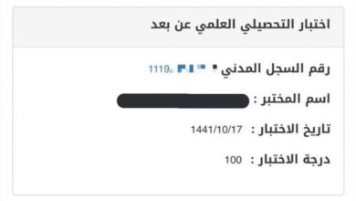 نتائج التحصيلي السعودية 2025 إليك طريقة الإستعلام على النتائج ورابط هيئة تقويم التعليم والتدريب رابط نتائج التحصيلي2025
